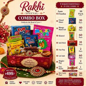 Rakhi Combo Box | Candyfyshop